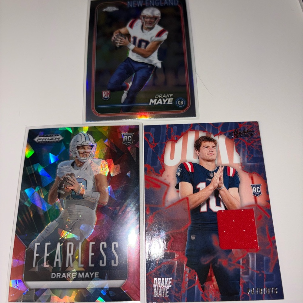 Drake Maye Rookie Card Set 2024